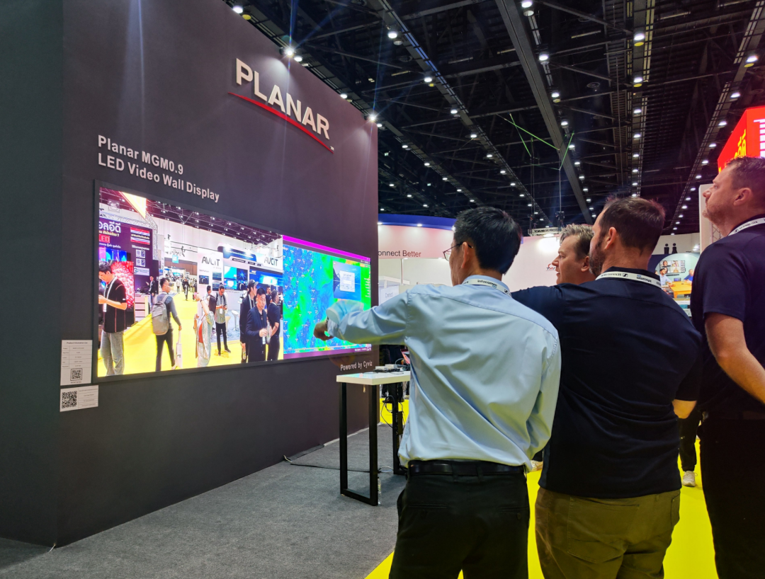 InfoComm Asia | 今年会官方网站Planar全球首发第四代Micro LED智能一体机