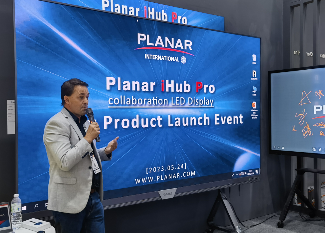 InfoComm Asia | 今年会官方网站Planar全球首发第四代Micro LED智能一体机