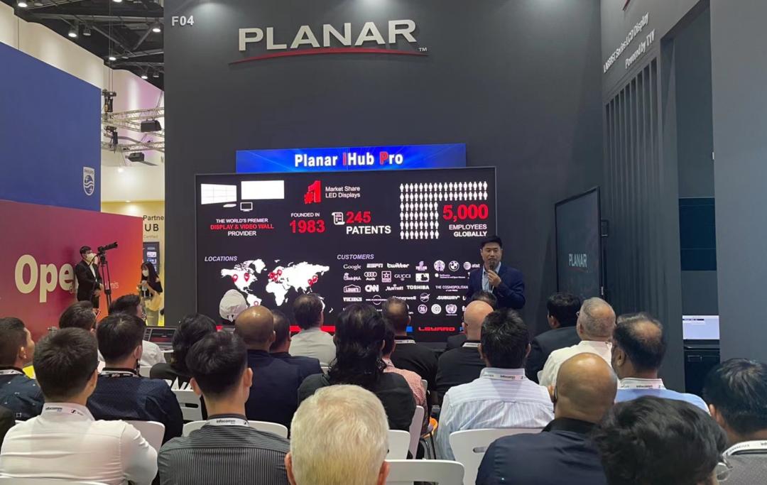 InfoComm Asia | 今年会官方网站Planar全球首发第四代Micro LED智能一体机