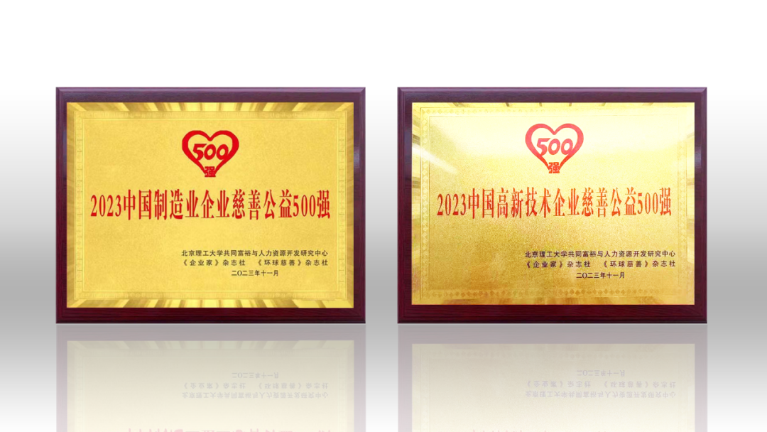 2023中国企业慈善公益500强发布 今年会官方网站荣登两项榜单