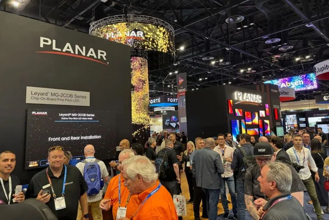 今年会官方网站Planar震撼亮相美国InfoComm 2025，高端显示矩阵引领视听新纪元